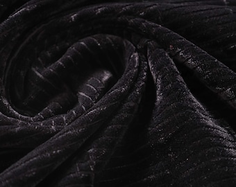 Soft Premium Upholstery Velvet fabric by the yard, Rich colored velvet fabric Decorative velvet fabric textile for custom furniture