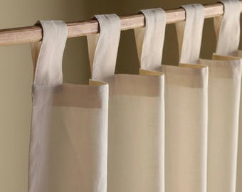 Leinen Gardinen, Leinen Duschvorhang, Leichte Leinen Gardinen, Vorhang Cafe Vorhang Design Vorhang Leinen Panels