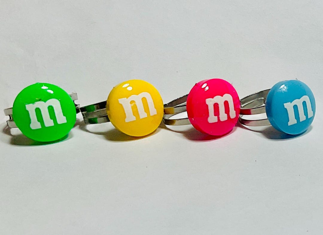 Target Candy Rings Colorful Candy Ring: Adjustable Children's Jewelry - Etsy