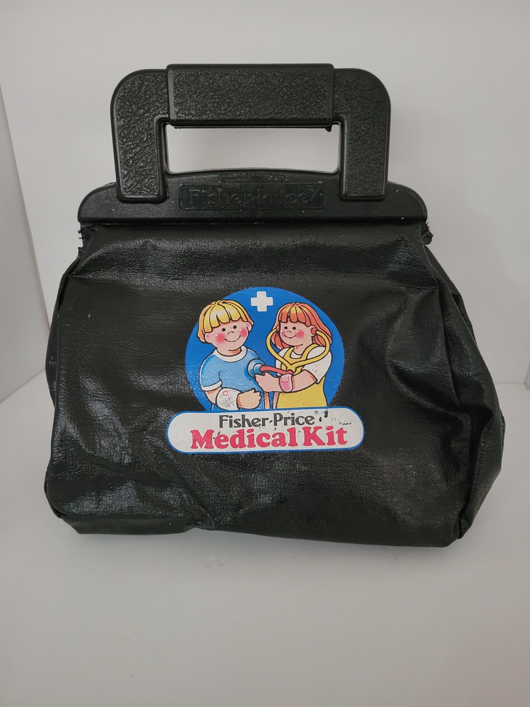 Vintage 1987 Toy Doctor Bag With Accessories Etsy