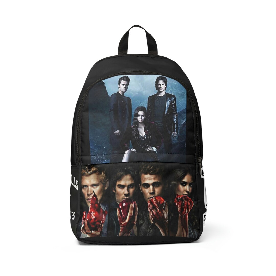 Vampire Backpack Clips TVD the Vampire Diaries Backpack - Etsy