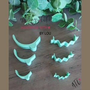 Smile Stamps with Attitude | Clay Impression Stamps | Foam Clay & Air Dry Clay | 3D Printed Tool