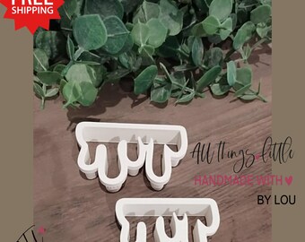 Mini Drip Clay Cutters | 2.5 And 2 Inch | Sweet Treats | Fake Bake