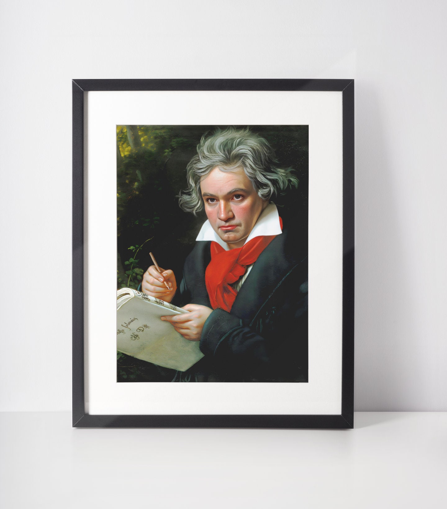 Beethoven painting - Etsy 日本