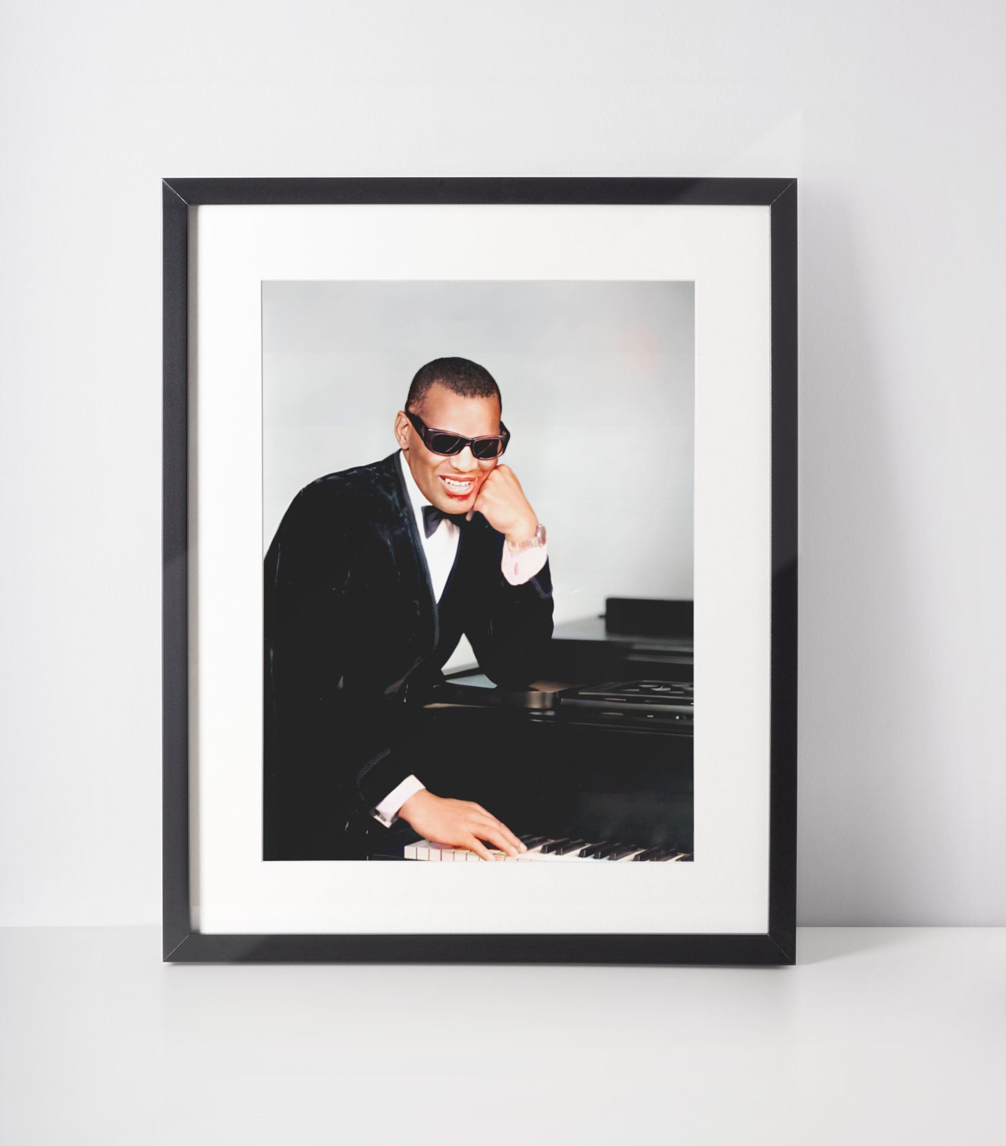 額装品/RayCharles/アラン バートランド/ポスター/アート/インテリア 額装品/RayCharles/アラン バートランド/ポスター/アート/インテリア