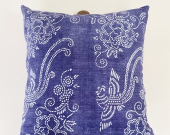 Chinoiserie cushion cover