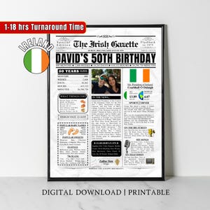 Personalisiertes Geschenk zum 50