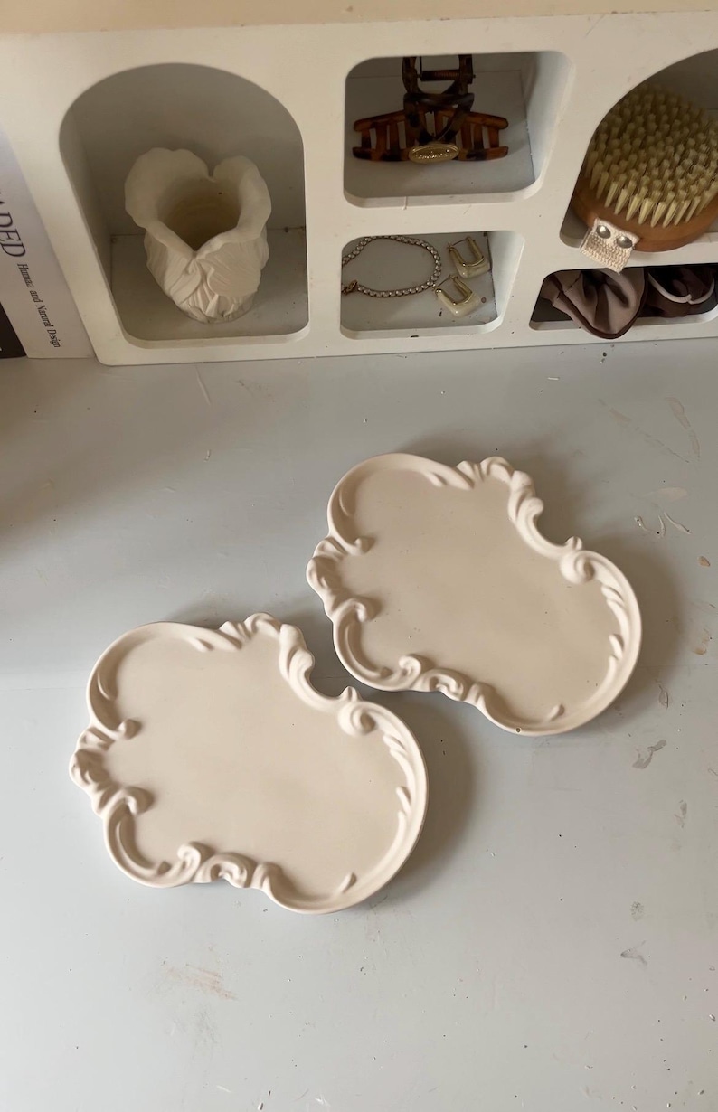Vintage ornate decorative tray | Handmade, personalised decor & gifts image 13