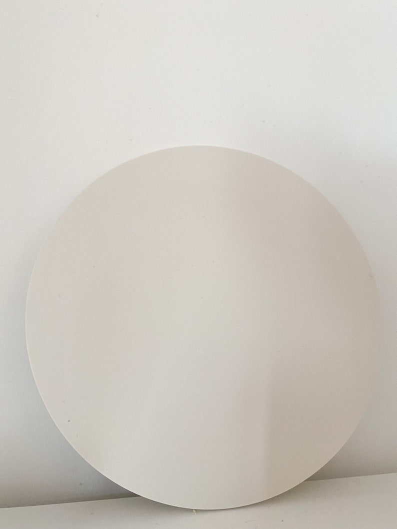 Large round tray, choose different colour effects, Handmade | jesmonite | Neutral home decor and gifts. imagem 3