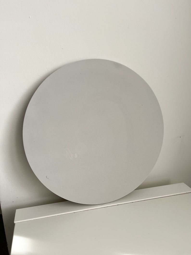 Large round tray, choose different colour effects, Handmade | jesmonite | Neutral home decor and gifts. imagem 9
