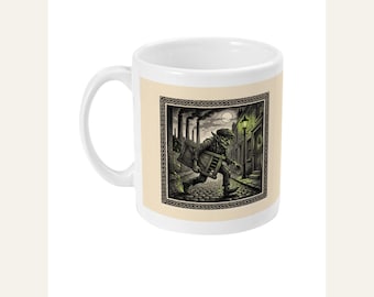 Boggart Mug, Bonfire Night Folk Horror Mug, 5th November Gift | Forget The Pumpkin