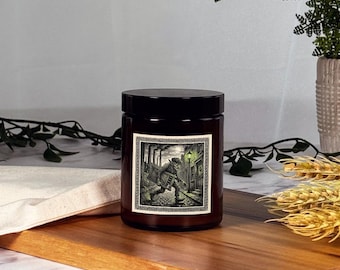 Boggart Candle, Bonfire Night Folk Horror Candle, 5th November Gift | Forget The Pumpkin