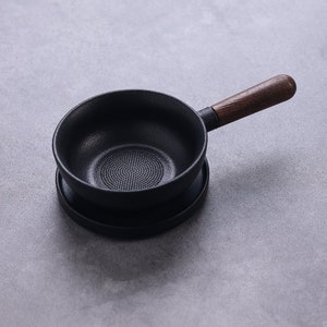 Ceramic Tea Strainer with Holder Tea Accessories