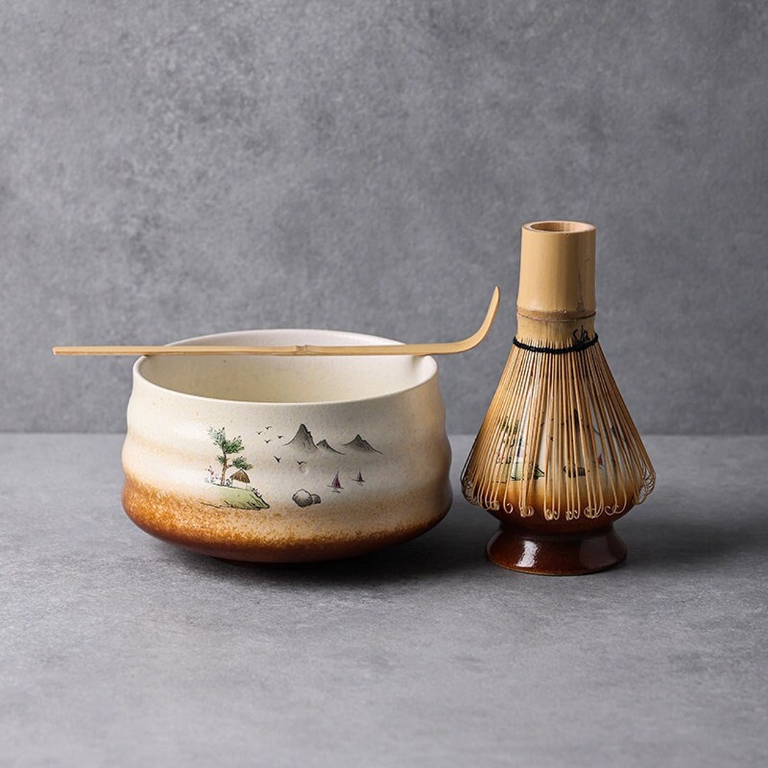 Matcha Shaker + Bamboo Tea Scoop Set – Matcha Yu Tea