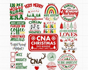 Cna Christmas Svg Christmas Nursing Svg Christmas Cna Svg Cricut Cna Shirt Svg Christmas Stethoscope Svg Cna thanksgiving Svg Cute Fall Cna