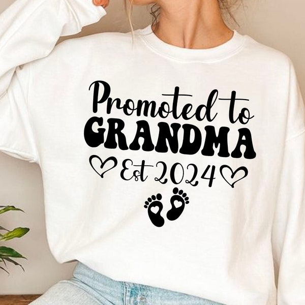 Promoted to Grandma Svg Grandma Svg New Grandma Svg Mothers Day Svg Nana Svg First Time Grandma New baby Svg Pregnancy Svg Granny Svg