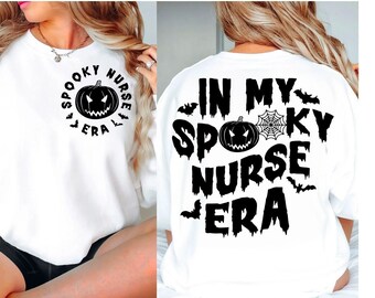 Enfermera Halloween Svg Halloween Enfermera Png Halloween Png Enfermera Svg Spooky Enfermera Svg Halloween Spooky Season Svg Png Halloween Enfermera Sublimación