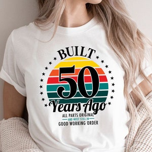 50. Geburtstags-Svg 1973 Geburtstags-Svg 50 Geburtstag Shirt-Svg Geschenk für 50. Geburtstag Vintage Geburtstag lustig 50. Geburtstag Cricut und Silhouette