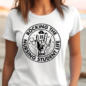 Nursing Student Svg Nurse Svg Nursing Student Medical Student Gift Nursing School Stethoscope Svg Nurse Clipart Cna Svg School Nurse Svg