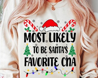 CNA Christmas Svg for Cna Christmas Shirt Nurse Christmas Png for Cna Gifts Christmas Svg Cna Christmas Png for Cna Svg Christmas Gift Svg