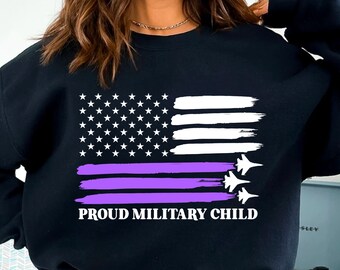 Purple Up For Military Kids Svg Military Child Svg Purple Up Svg Military Kids Svg Purple Up Military Child Svg Family Svg American Flag Svg