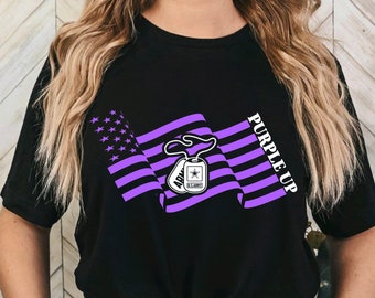 Purple Up For Military Kids Svg Military Child Svg Purple Up Svg Military Kids Svg Purple Up Military Child Svg Family Svg American Flag Svg