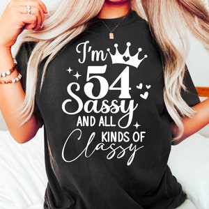 54th Birthday Svg 54th Birthday Png Happy birthday Svg Cake Topper Svg 54 Birthday Svg Birthday Queen Svg 54 and Fabulous Svg Birthday Squad