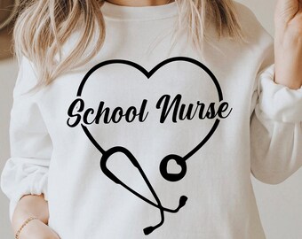 Infirmière scolaire Svg Png Infirmière Svg Infirmière scolaire Chemise Infirmière Vie Svg Infirmière scolaire Chemise Stéthoscope Svg Infirmière scolaire Clipart École d’infirmières Png