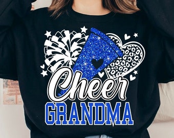 Cheer oma Svg Proud Cheer oma Svg Senior Cheer oma Svg voetbal Cheer oma Png Cheerleader Svg Cheer megafoon Svg oma