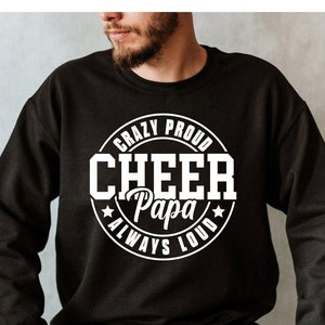 Cheer Papa Svg Proud Cheer Dad Svg Senior Cheer Dad Svg Football Cheer Dad Png Cheerleader Svg Cheer Megaphone Svg Cheer Dad Sublimation