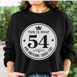 54th Birthday Svg 54th Birthday Png Happy birthday Svg Cake Topper Svg 54 Birthday Svg Birthday Queen Svg 54 and Fabulous Svg Birthday Squad