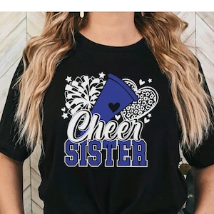 Jubeln Schwester SVG Stolze Jubel Schwester SVG Senior Jubel Schwester SVG Fußball Jubel Schwester Png Cheerleader SVG Jubel Megaphon