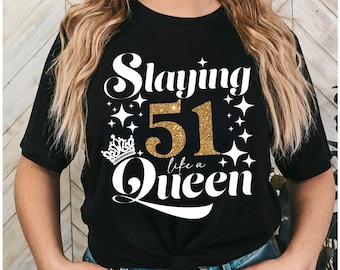 51st Birthday Svg 51 Birthday Svg 51 Birthday Shirt Svg Gift for 51st Birthday Vintage Birthday Funny 51st Birthday Cricut and Silhouette