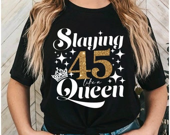 45th birthday Svg Vintage 45th Birthday svg 45th svg happy 45th birthday svg funny 45th birthday Cricut 45th birthday Retro 45th Birthday