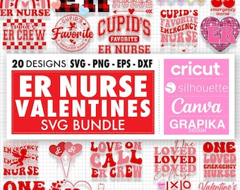 ER Nurse Valentine Png Emergency Nurse Valentines Svg Cupid Favorite ER Nurse Valentine ER Svg for Valentines Day Emergency Department Svg