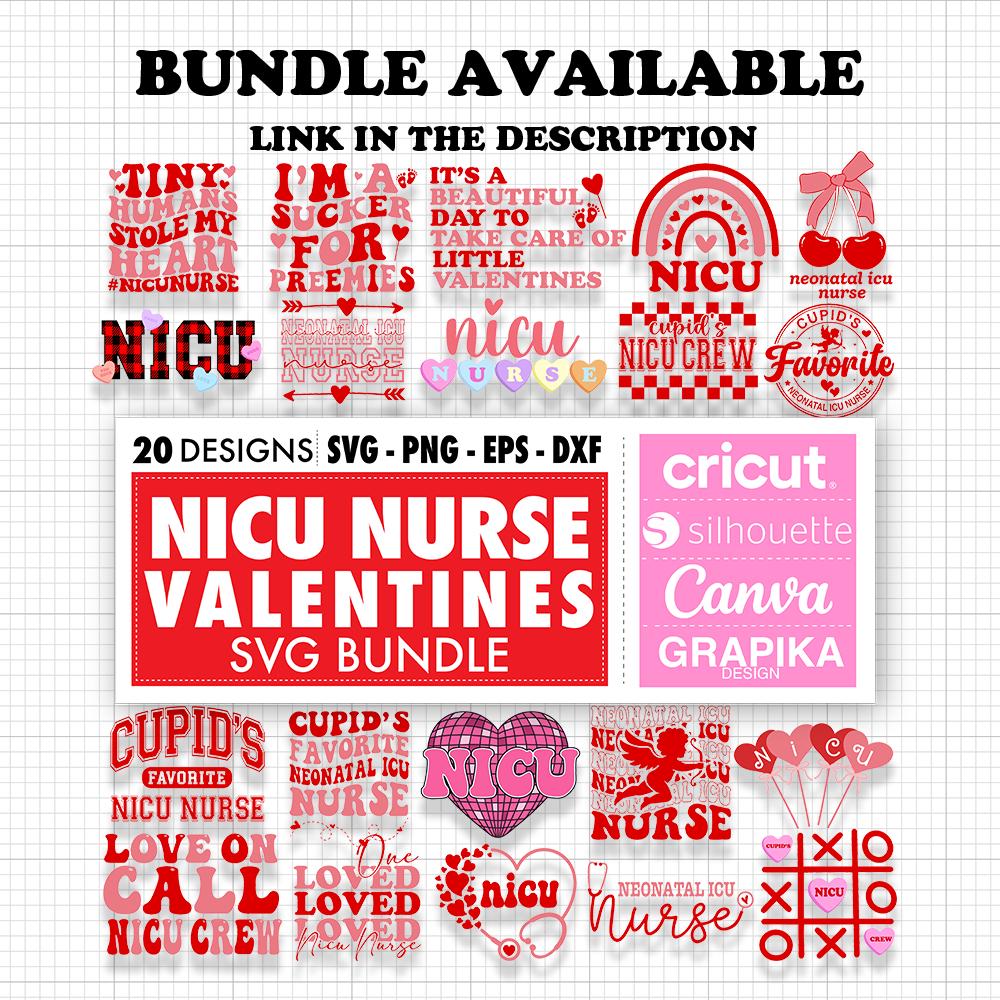 Nicu Nurse Valentine Png Neonatal ICU Nurse Valentines Svg Cupid ...