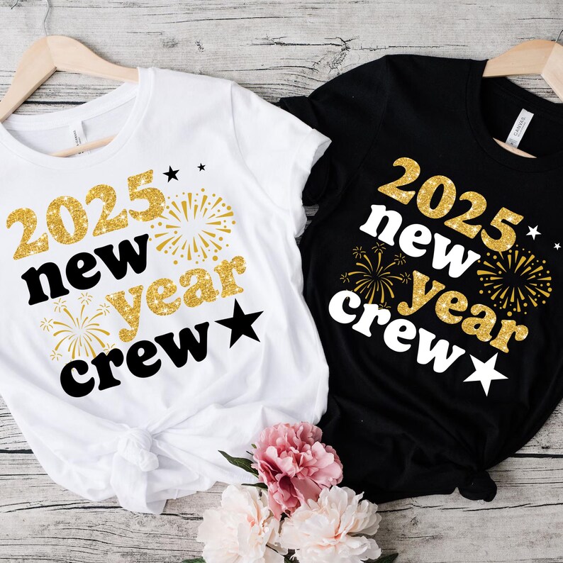 New Year Svg for 2025 New Years Eve Png Hello 2025 New Years Shirt for
