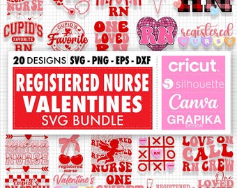Rn Valentine Svg for Valentines Day Cupid Favorite Nurse Svg for Registered Nurse for Rn Valentine Png Nurse Valentines Day Gift for Rn Svg