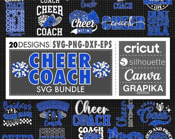 Cheer Coach Svg Cheerleader Svg Cheer Svg Cheer Coach Shirt Cheer Coach Gift Cheer Png Cheer Mom Svg Pom Pom Svg Coach Svg School Spirit Svg