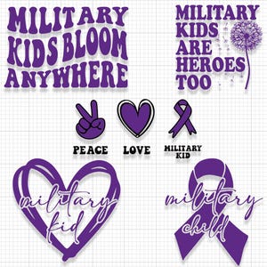 Purple up Png Purple Up Svg Purple up military military kids svg military child png miltary child month military child shirt military child svg miltary kid strong purple up day png purple up day svg military kids png purple up day shirt