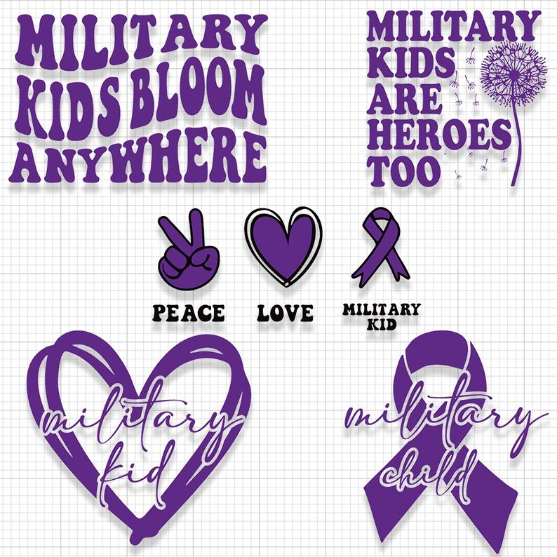Purple up Png Purple Up Svg Purple up military military kids svg military child png miltary child month military child shirt military child svg miltary kid strong purple up day png purple up day svg military kids png purple up day shirt