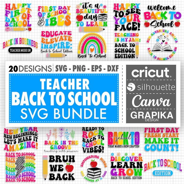 Back to School Svg Teacher Svg Back to School Gift Back To School Png Back to School Shirt 1st Day Of School First Day of School Elementary