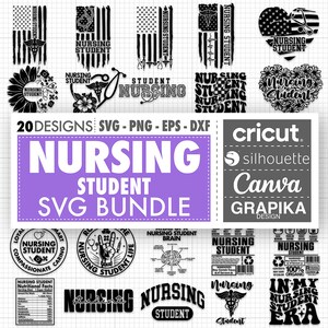 Nursing Student Svg Nurse Svg Nursing Student Medical Student Gift Nursing School Stethoscope Svg Nurse Clipart Cna Svg School Nurse Svg