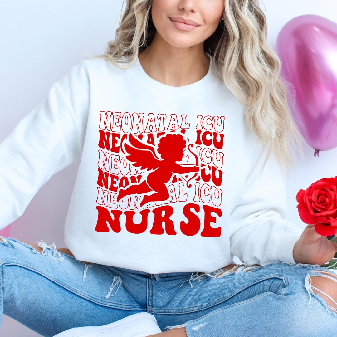 Nicu Nurse Valentine Png Neonatal ICU Nurse Valentines Svg Cupid ...