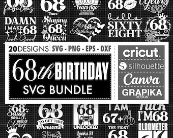 68th Birthday Svg 68th Birthday Png Birthday Girl Svg Its My Birthday Svg 68th Birthday Gift Birthday Queen Svg 68th Birthday Crew Svg 68th