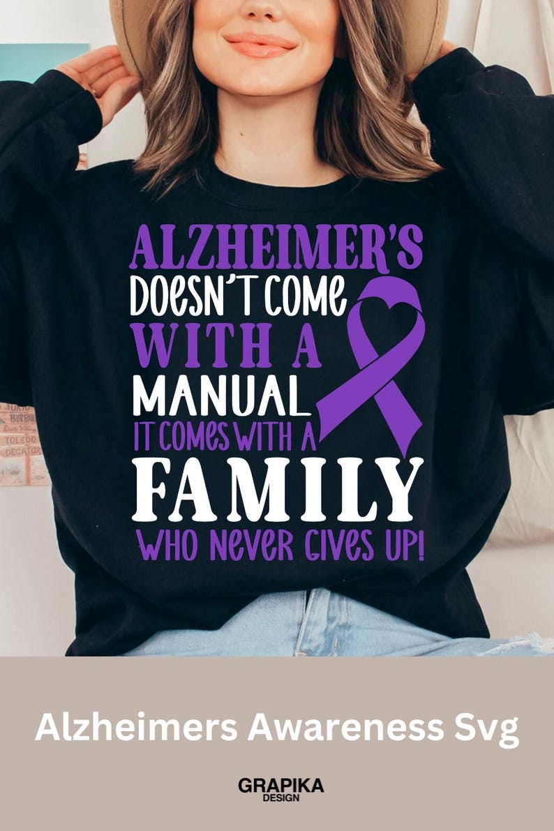 Alzheimers Awareness Svg Alzheimers Svg Alzheimers Disease Alzheimers ...