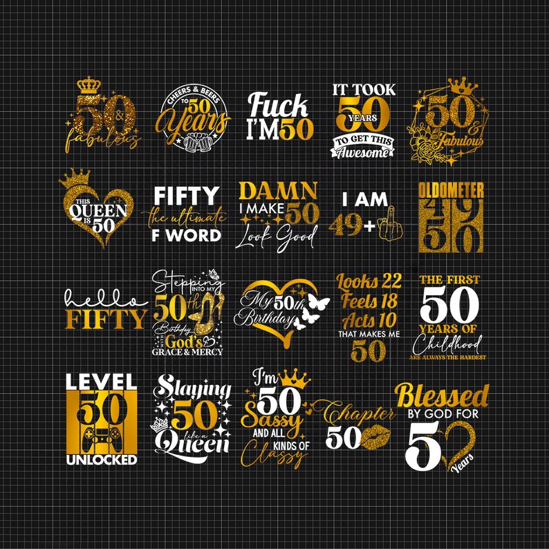 50th Birthday Svg Its My Birthday Svg 50th Birthday Birthday Girl Svg 50 and Fabulous Svg 50th Birthday Shirt Happy Birthday Svg Birthday Queen Svg Birthday Squad Svg 50th Birthday Gifts 50 Birthday Svg 50th Birthday Png
