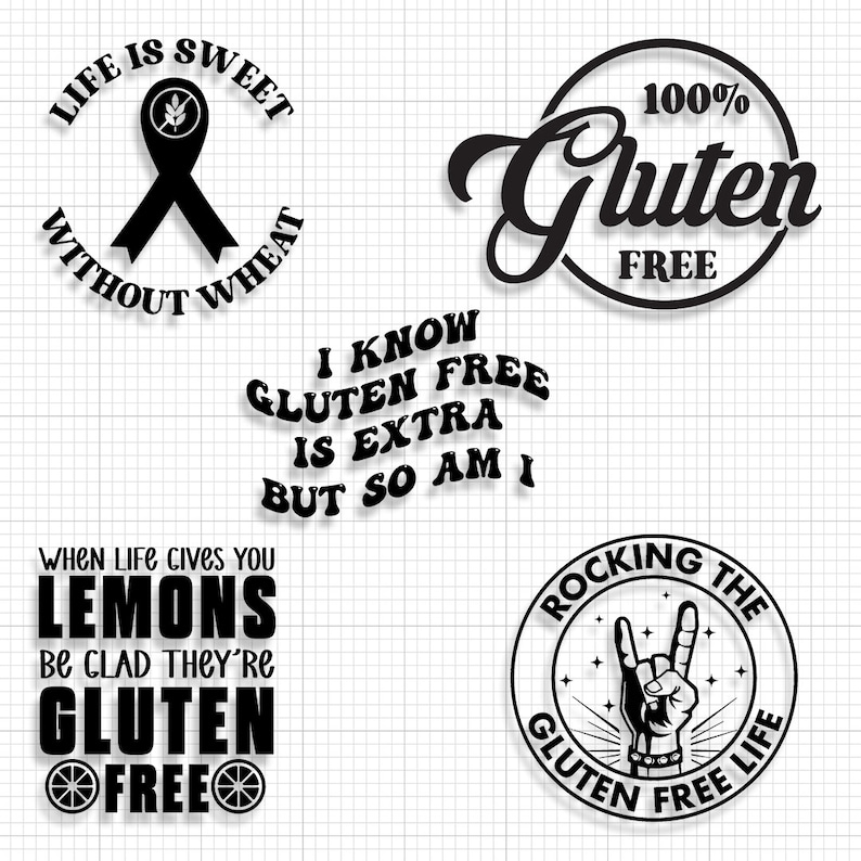 Celiac Awareness Svg Celiac Disease Svg Celiac Awareness Celiac Disease Shirt Celiac Awareness Png Gluten Free Svg Wheat Svg Gluten Free Awareness ribbon Svg Green Ribbon Support Squad Svg Is this Gluten free Gluten Free Gifts
