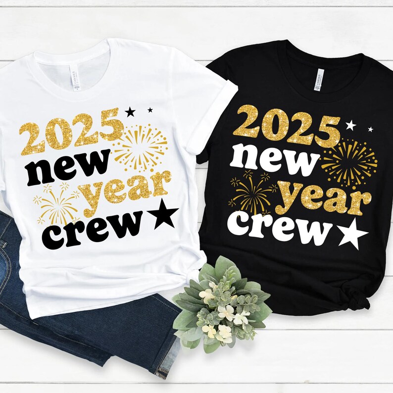 New Year Svg for 2025 New Years Eve Png Hello 2025 New Years Shirt for