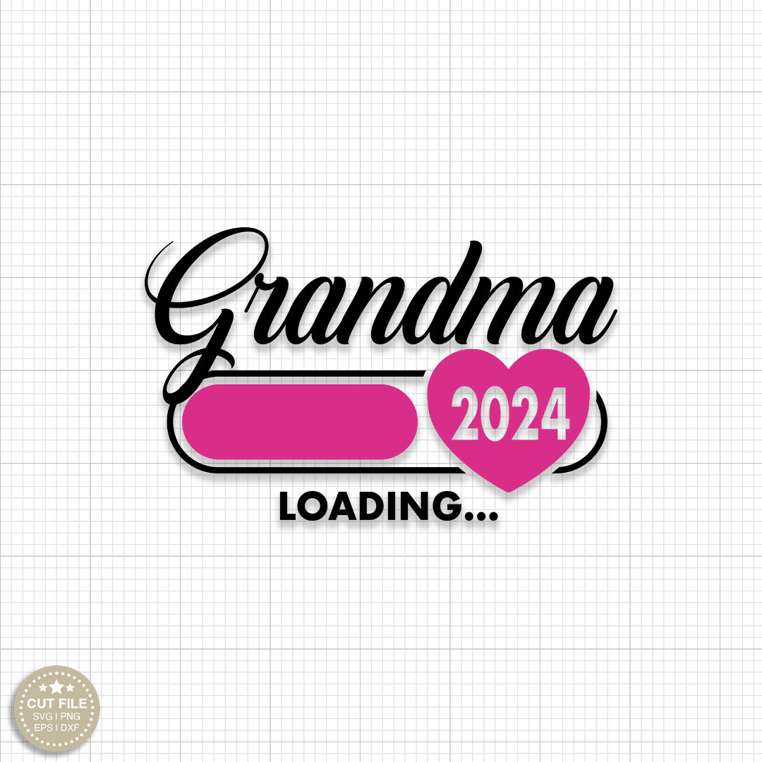 Abuela para ser Svg Abuela 2024 Svg Abuela para ser Png Etsy México